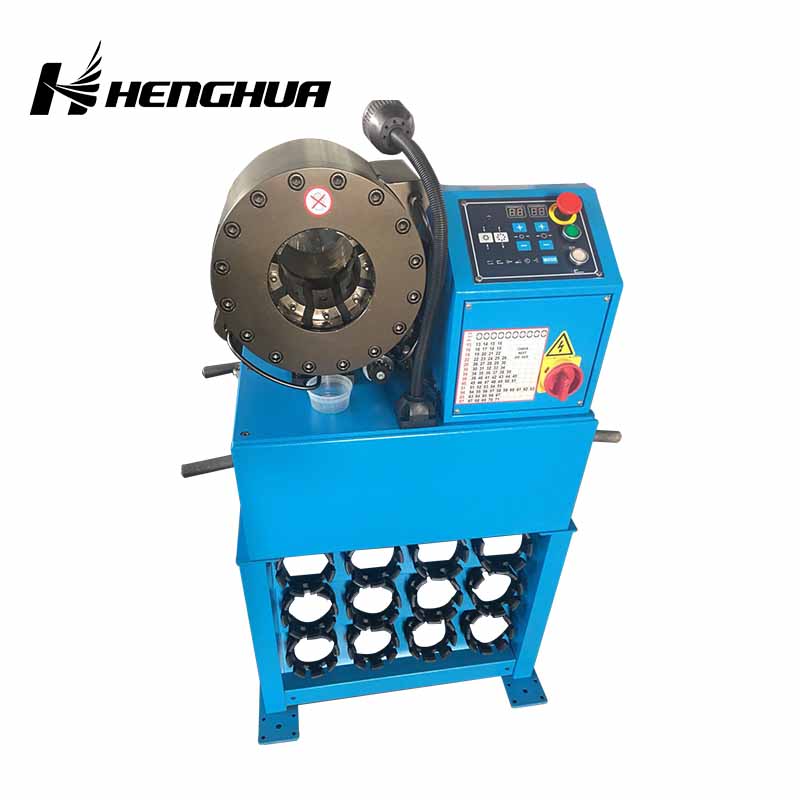 HF32D 1/4＂ to 2＂ Heavy Duty CE Uniflex Finn Power Hydraulic Hose Crimping Machines 